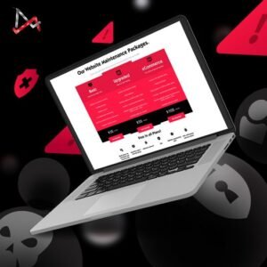 Website maintenance options.