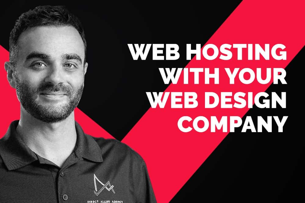 Advantages of using one company for web hosting and website design