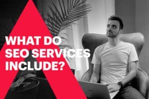Digital Marketer Kevin Khoury contemplating what is included in SEO Services