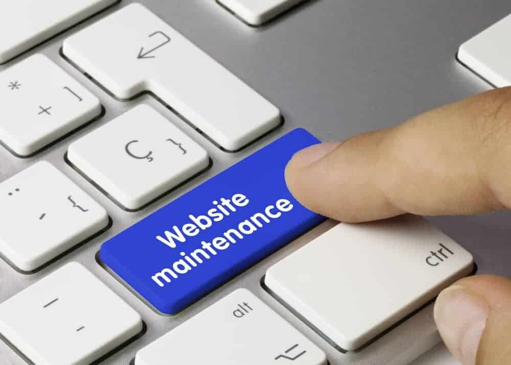 A website maintenance plan provided by Direct Allied Agency